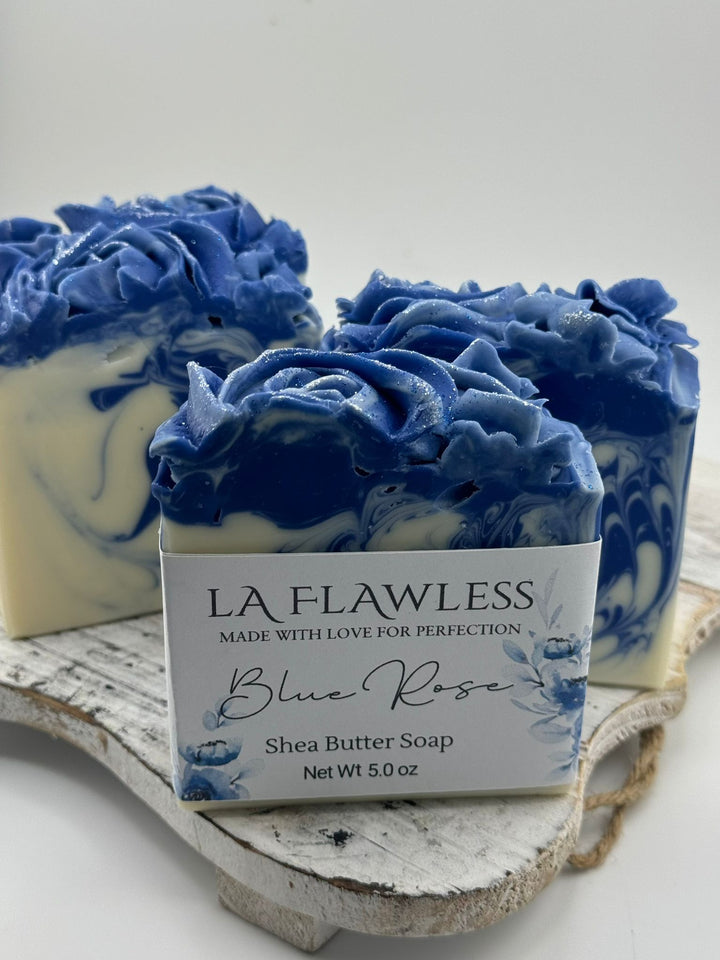 Hand Crafted Soap BLUE ROSE