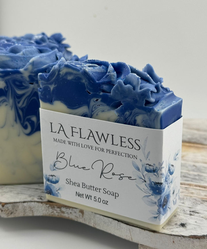 Hand Crafted Soap BLUE ROSE