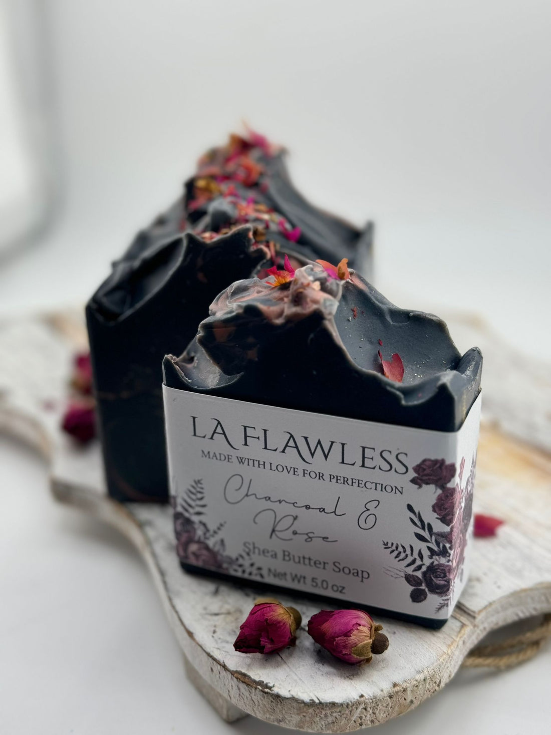 Hand Crafted Soap CHARCOAL & ROSE