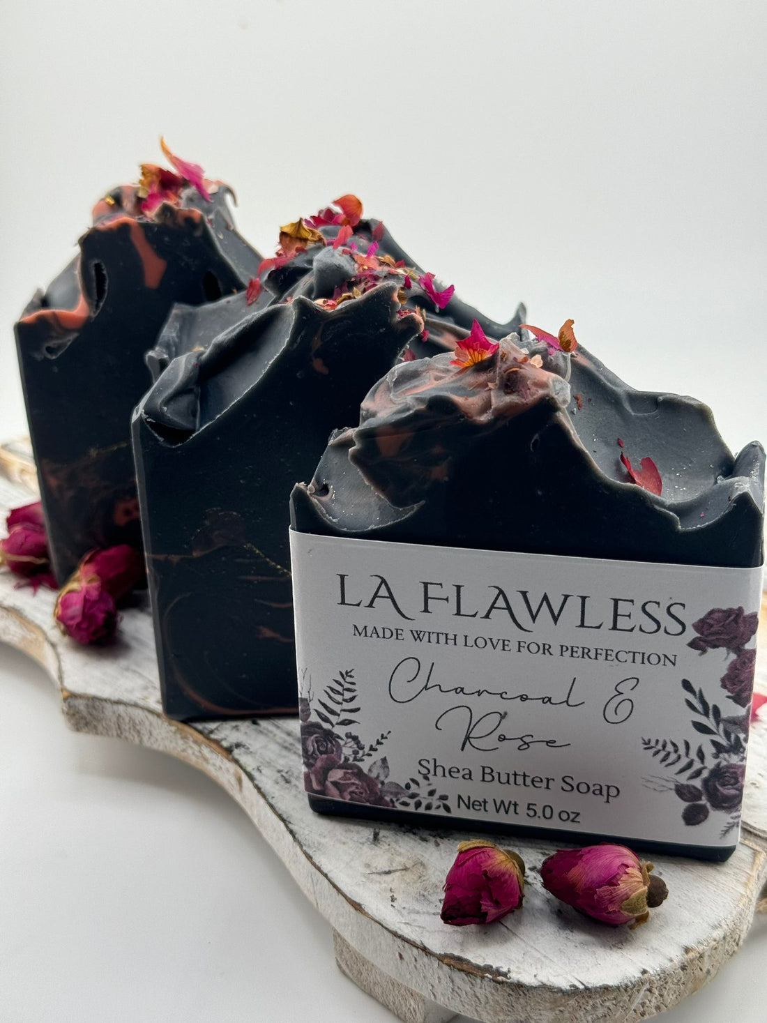 Hand Crafted Soap CHARCOAL & ROSE